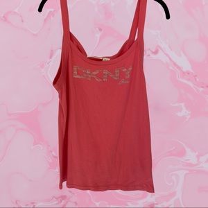 Y2K DKNY Sequin Tank